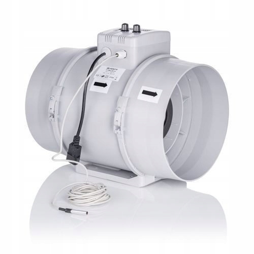 Ventilátor – Vetracie otvory TTUN 315 mm 2 050 m3 / h rýchlosť a teplota