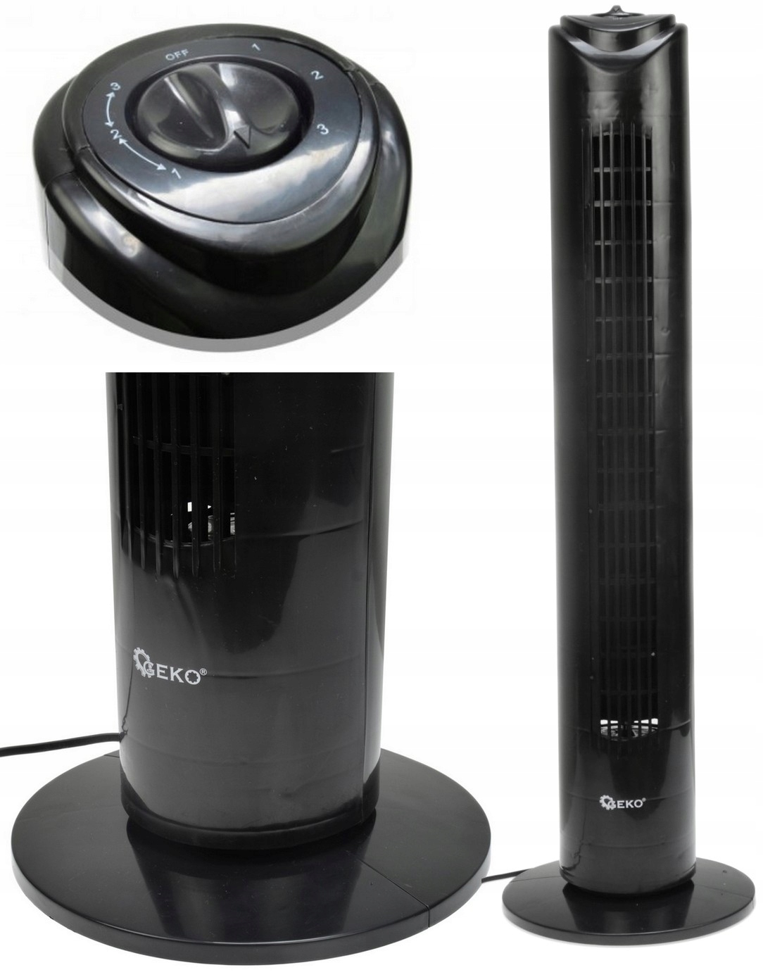 Ventilátor - Osvetlenie veterného mlyna stĺpika ventilátora 45W