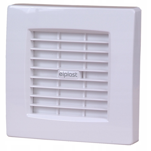 Ventilátor - Automatická uzávierka + hygrostat + čas, fi100