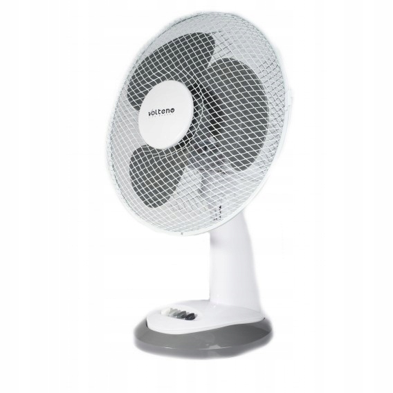 Ventilátor - Stolový ventilátor, priemer 35 W, 30 cm, biela