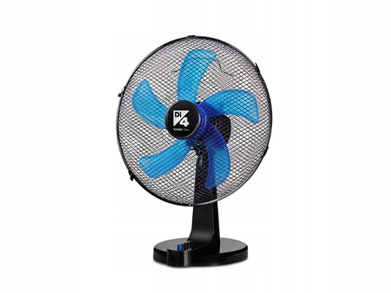 Ventilátor - Stolový ventilátor DI4AriaSilence40SCARLET čierny