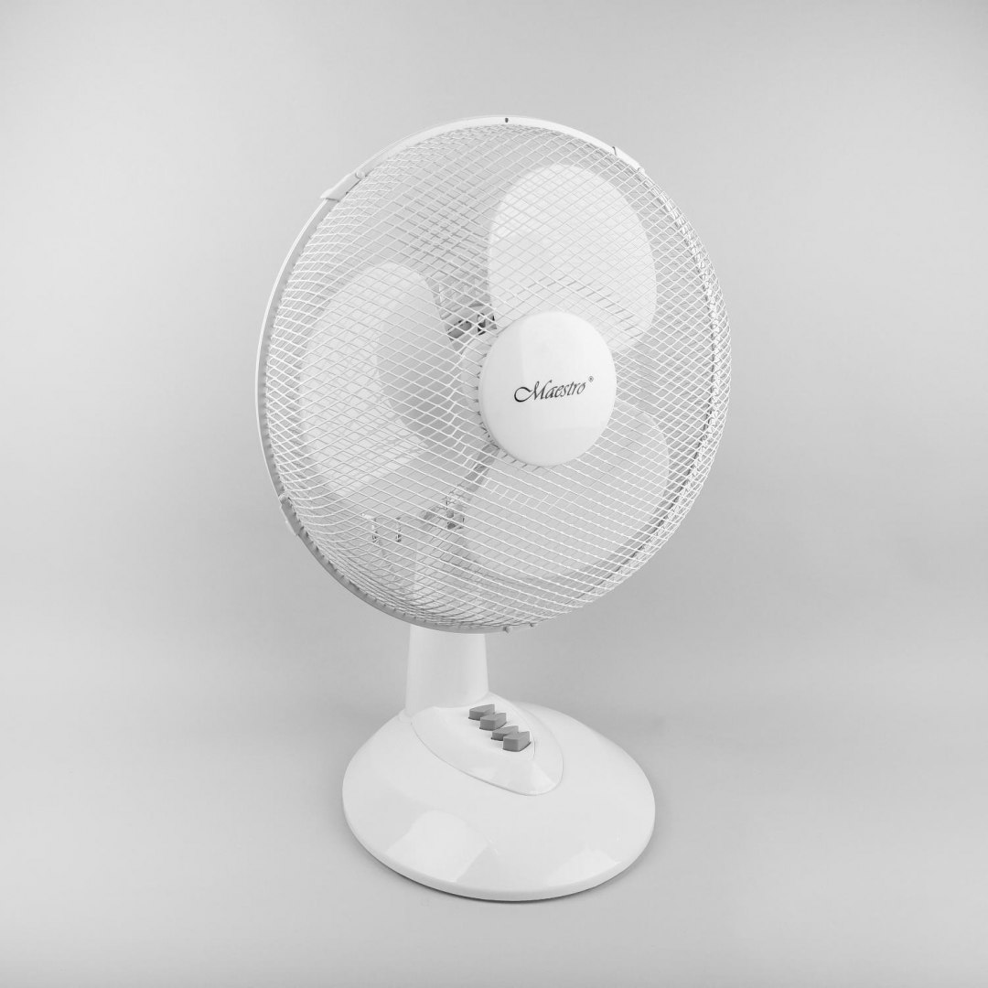 Ventilátor - Stolový ventilátor MAESTRO MR-904 biely