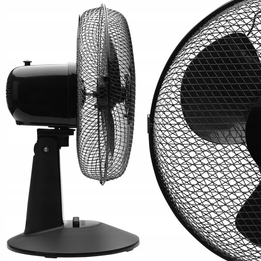 Ventilátor - Stolový ventilátor SENCOR SFE 4021BK Veterný mlyn
