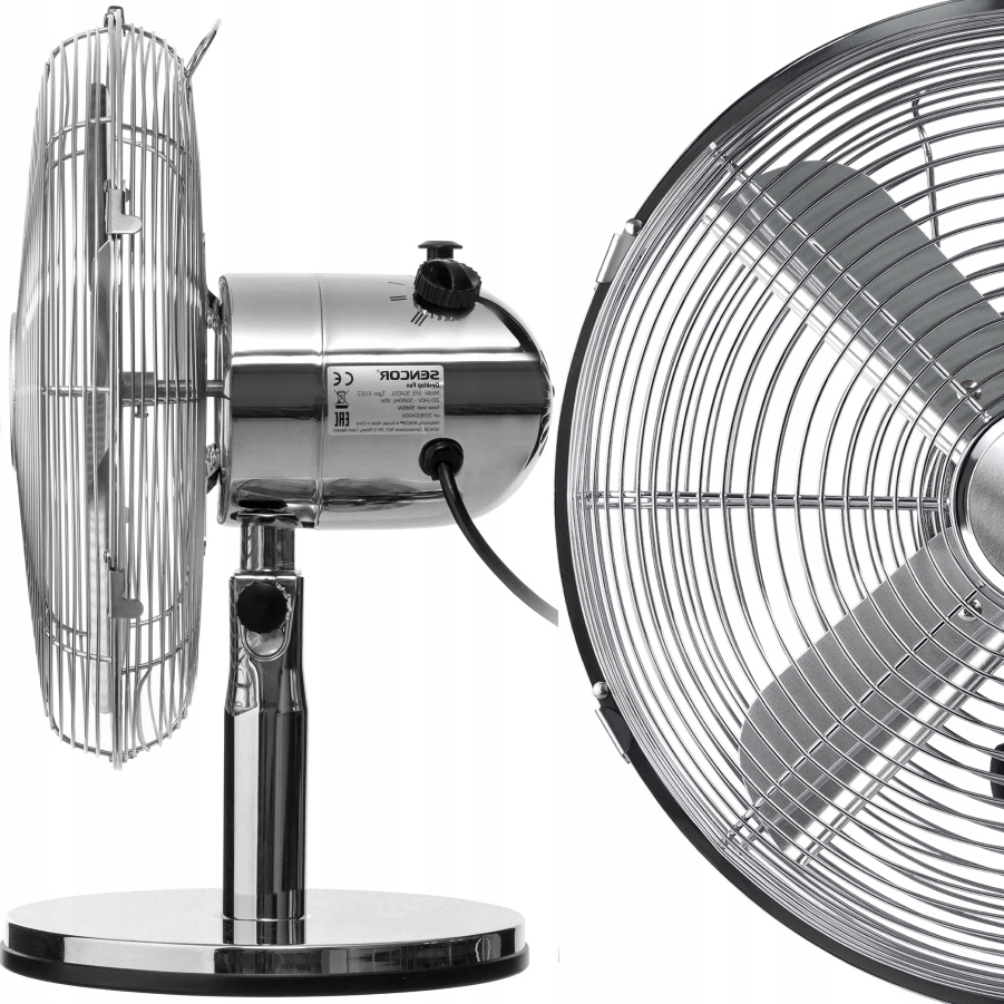 Ventilátor - Stolový ventilátor SENCOR SFE3040SL METAL Veterný mlyn