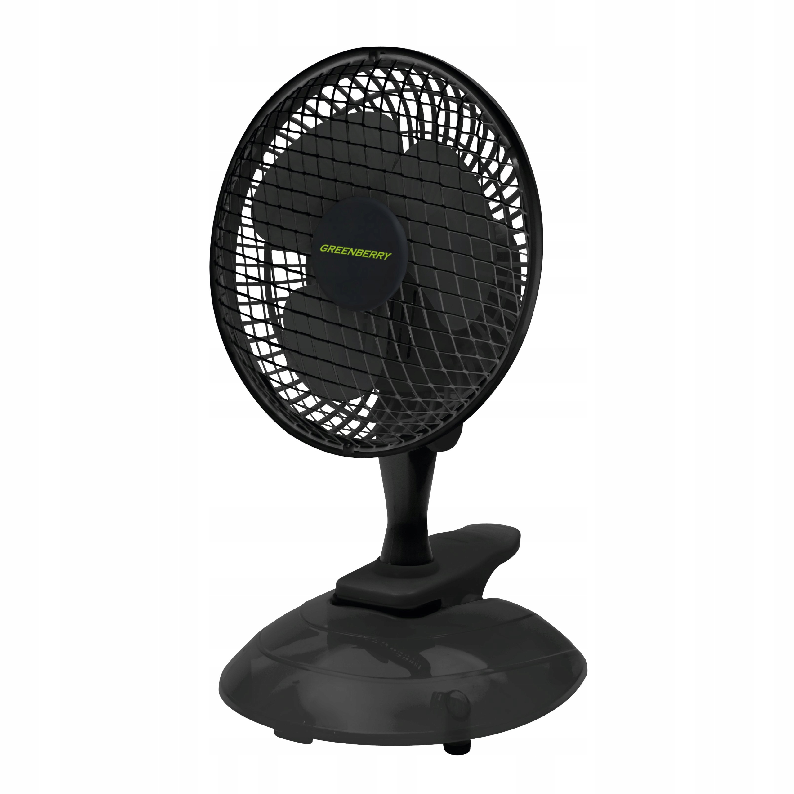 Ventilátor - Kanlux VENETO-15B čierny stolný ventilátor