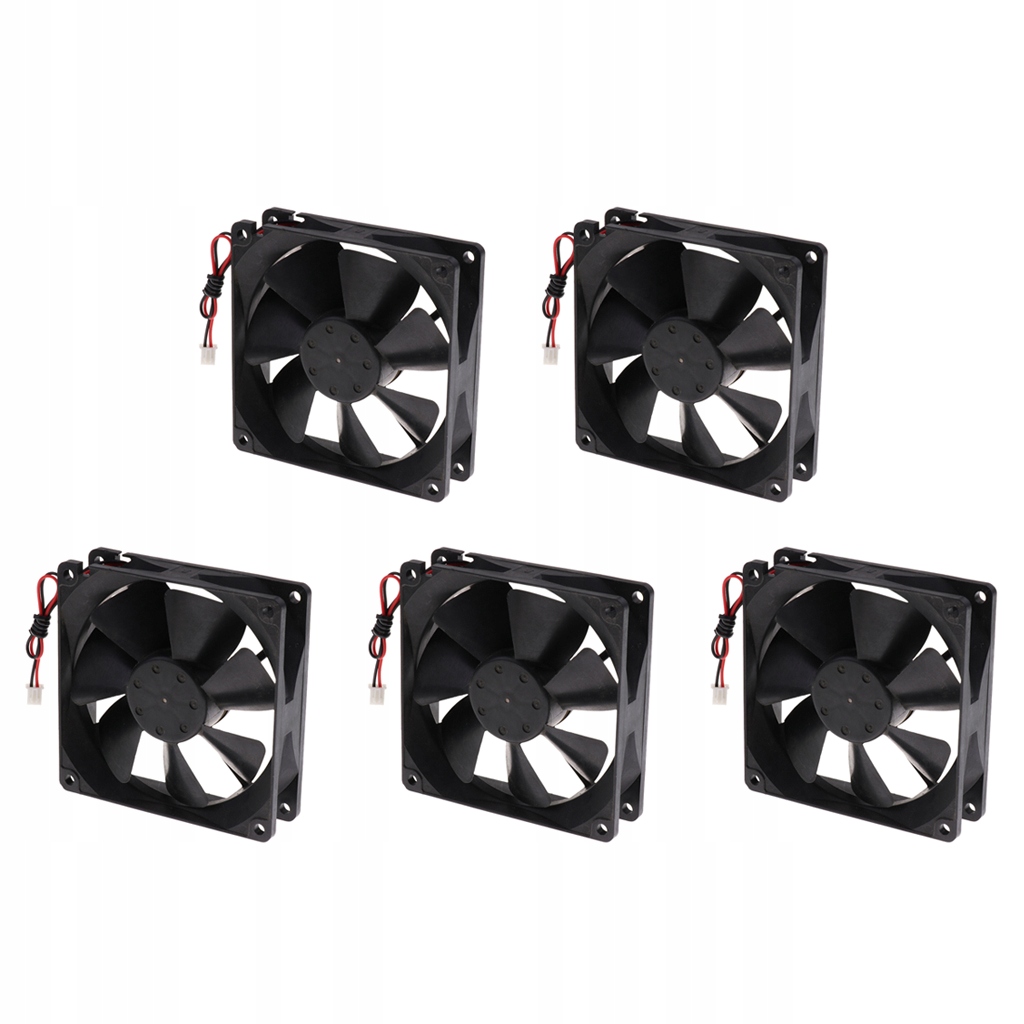 Ventilátor ABS čierny