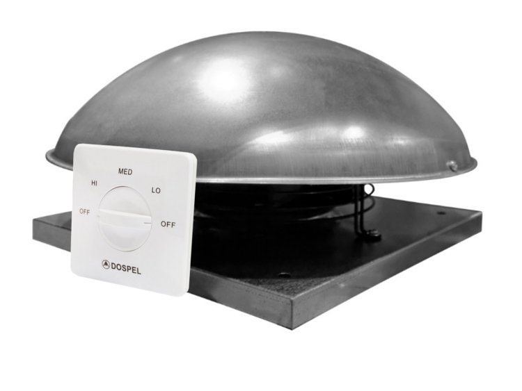 Ventilátor - Strešný ventilátor WD 150 II Dospel + REGULÁTOR