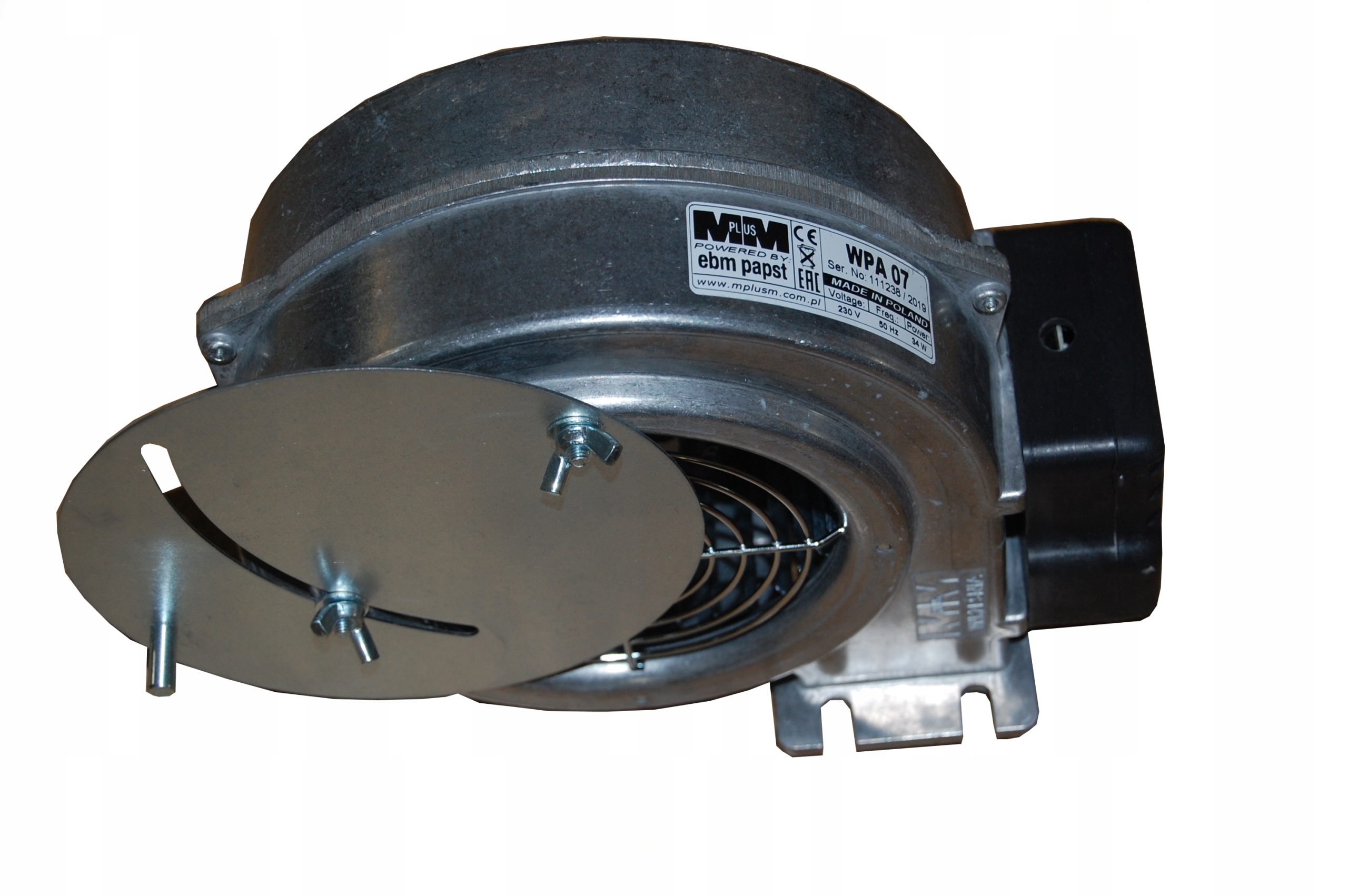 Ventilátorové dúchadlo WPA 07 P otvor kotla pece