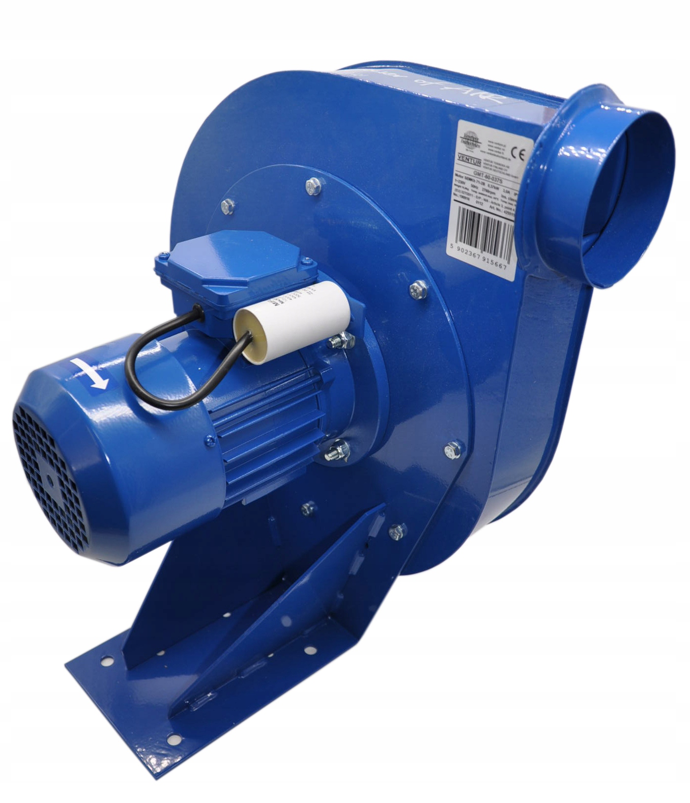 Ventilátor – Ventilátor na extrakciu triesok GMT