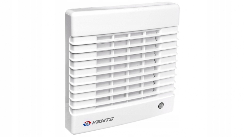 Ventilátor - Domáci ventilátor fi 100 230V 18W 98m3 / h 34dB 50Hz