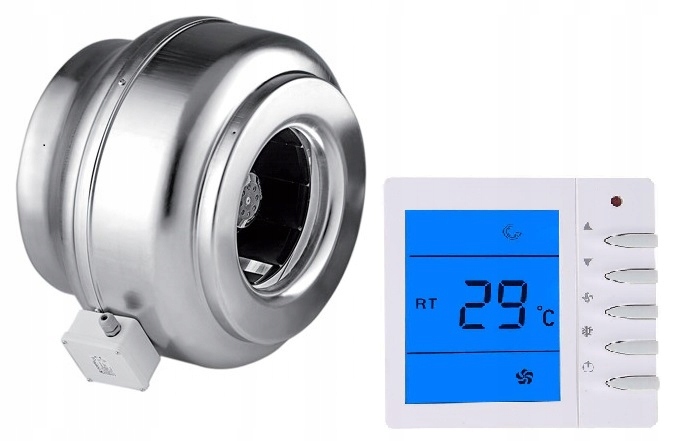 Ventilátor - Dospel WK 250 potrubný ventilátor + ovládač