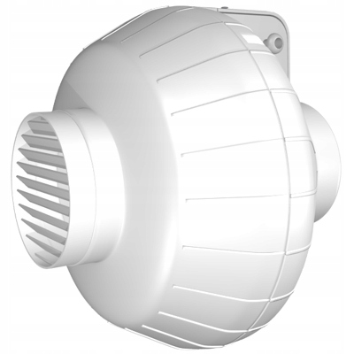 Ventilátor - Potrubný ventilátor EURO 0 biely IP44 Dospel
