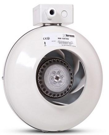 Ventilátor - Potrubný ventilátor RM 200/1100 HARMANN 1040 m3 / h