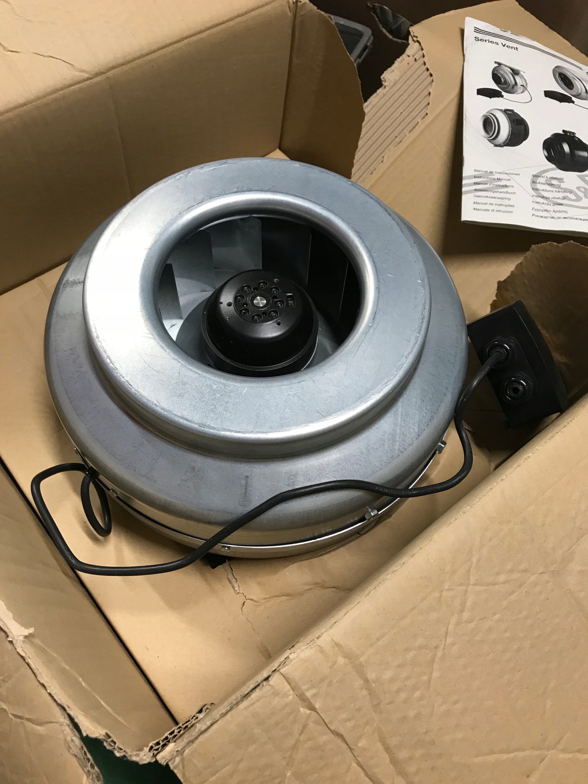 Ventilátor – Potrubný ventilátor S&P VENT 250-L