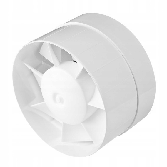 Ventilátor – Potrubný ventilátor WKA priemer 150 s bielou kockou