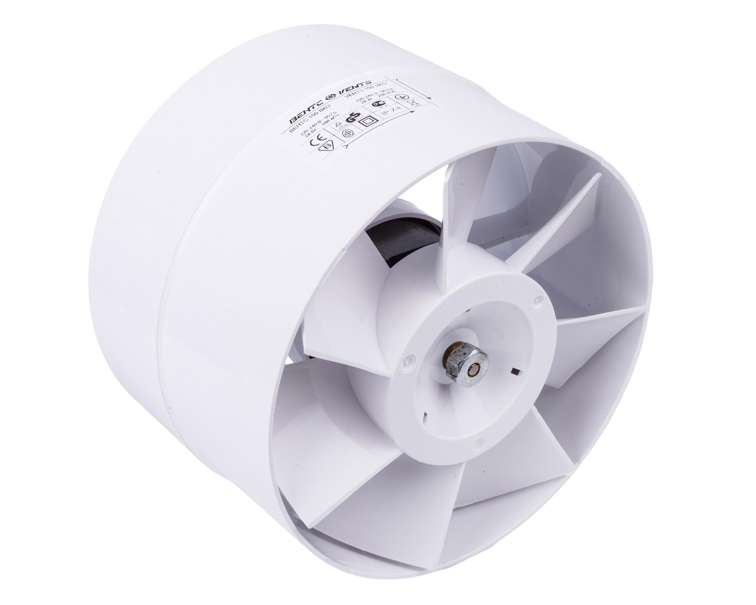 Ventilátor - Kanálový ventilátor fi 150 230V 24W 40dB (EURO) 15.