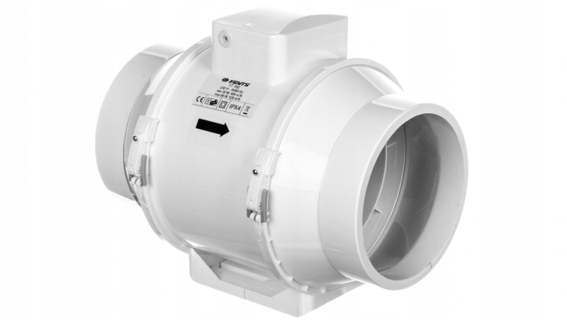 Ventilátor - Kanálový ventilátor fi 160 230V 552m3 / h 60W o