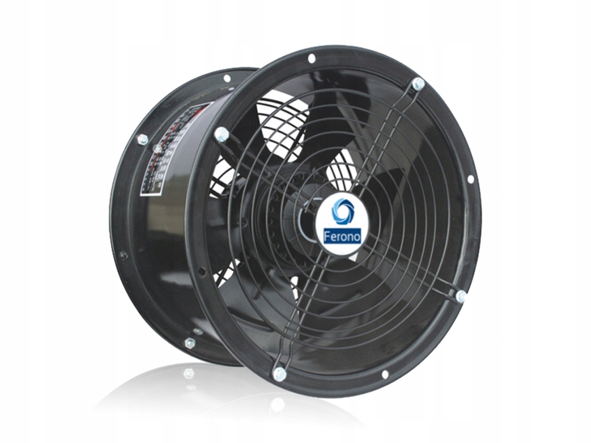 Ventilátor - Priemyselný potrubný ventilátor fi 500 8000 m3 / h