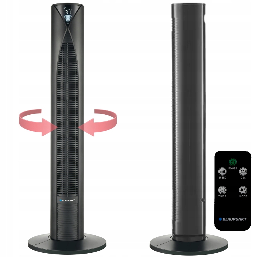Ventilátor – Vežový ventilátor BLAUPUNKT AFT601 na podlahe