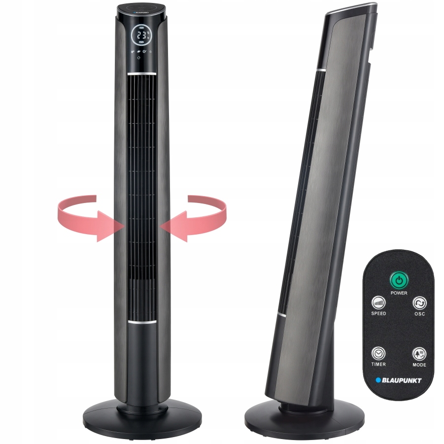 Ventilátor – Vežový ventilátor BLAUPUNKT AFT801 na podlahe