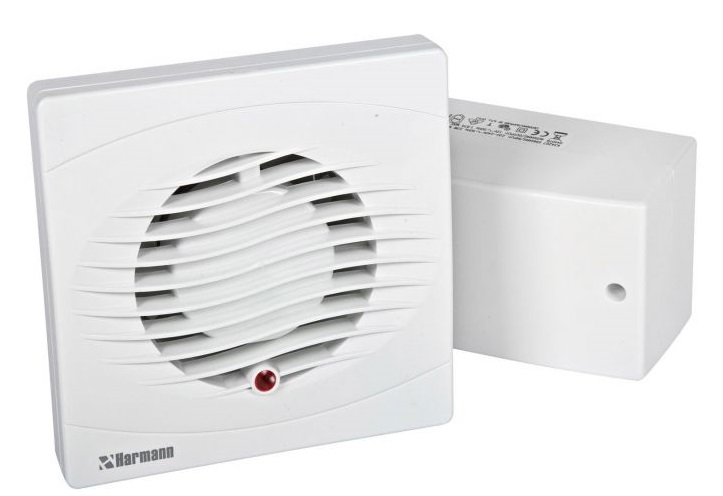 Ventilátor – Kúpeľňový ventilátor BASE 100 12 V Harmann