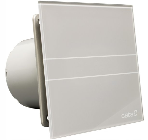 Ventilátor – Ventilátor do kúpeľne E-100 GS Cata SILVER GLASS