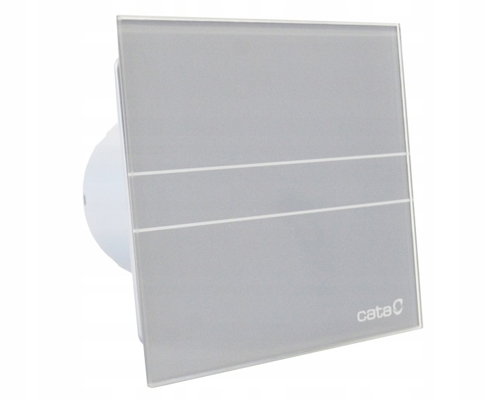 Ventilátor – Kúpelňový ventilátor E-100 GST CATA STRIEBORNÝ VENTIL