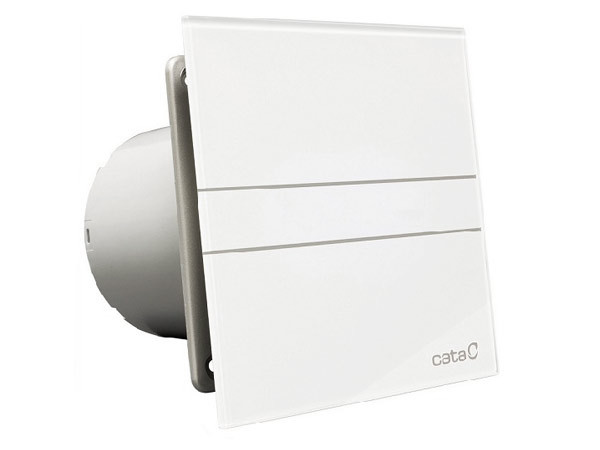 Ventilátor – Ventilátor do kúpeľne E-120 g Cata BIELE SKLO