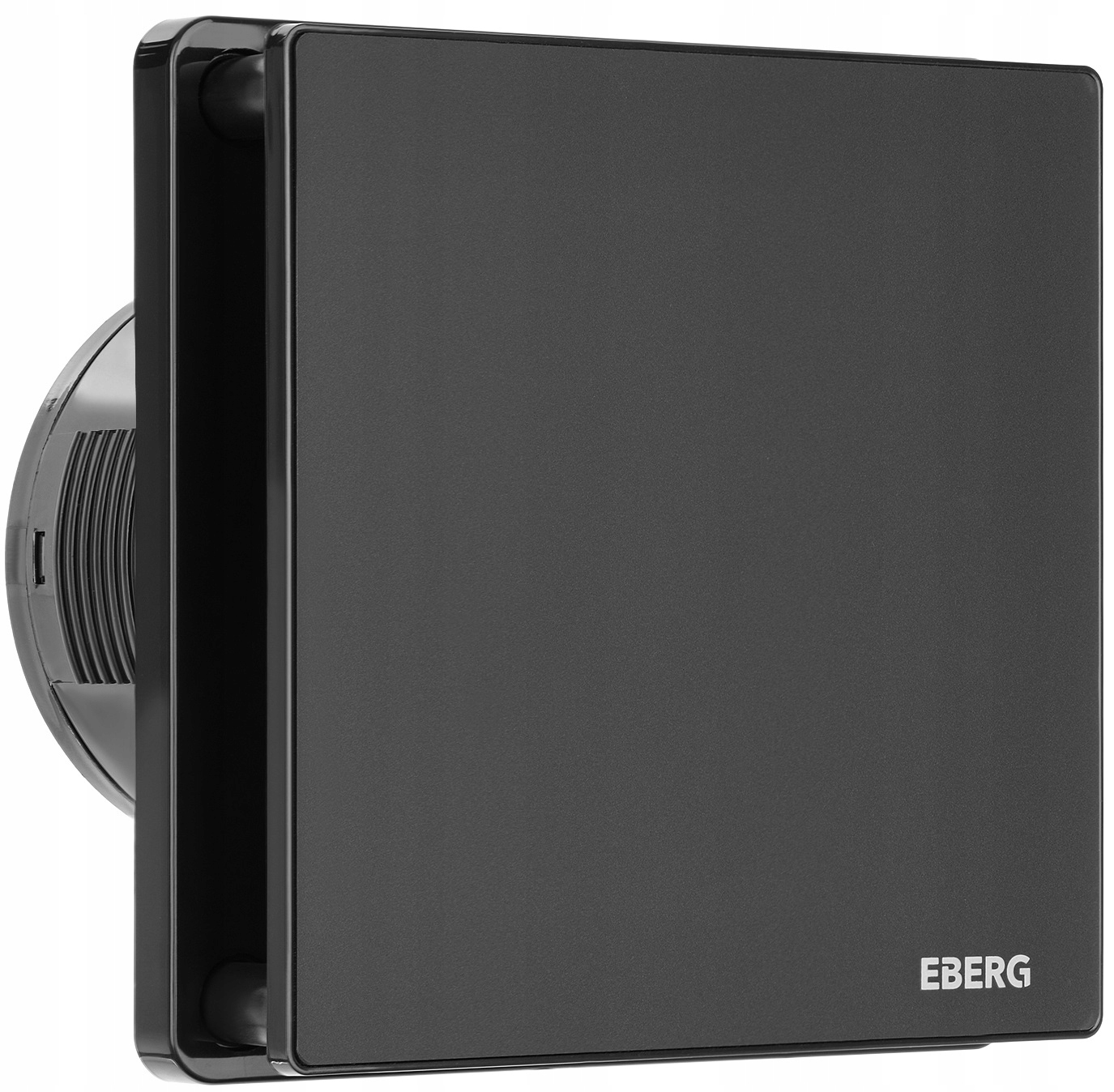 Kúpeľnový ventilátor - Kúpeľňový ventilátor EVO 100 sklo čierna mat