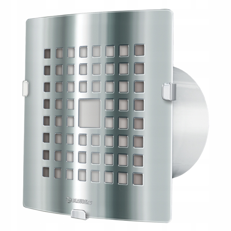 Ventilátor – LED kúpeľňový ventilátor BLAUBERG fi 125 oceľ