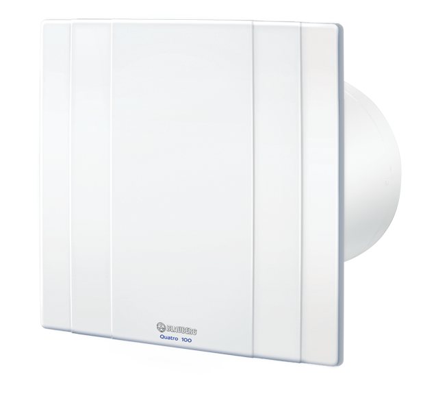 Ventilátor – Ventilátor do kúpeľne QUATRO 100 STANDARD + klapka