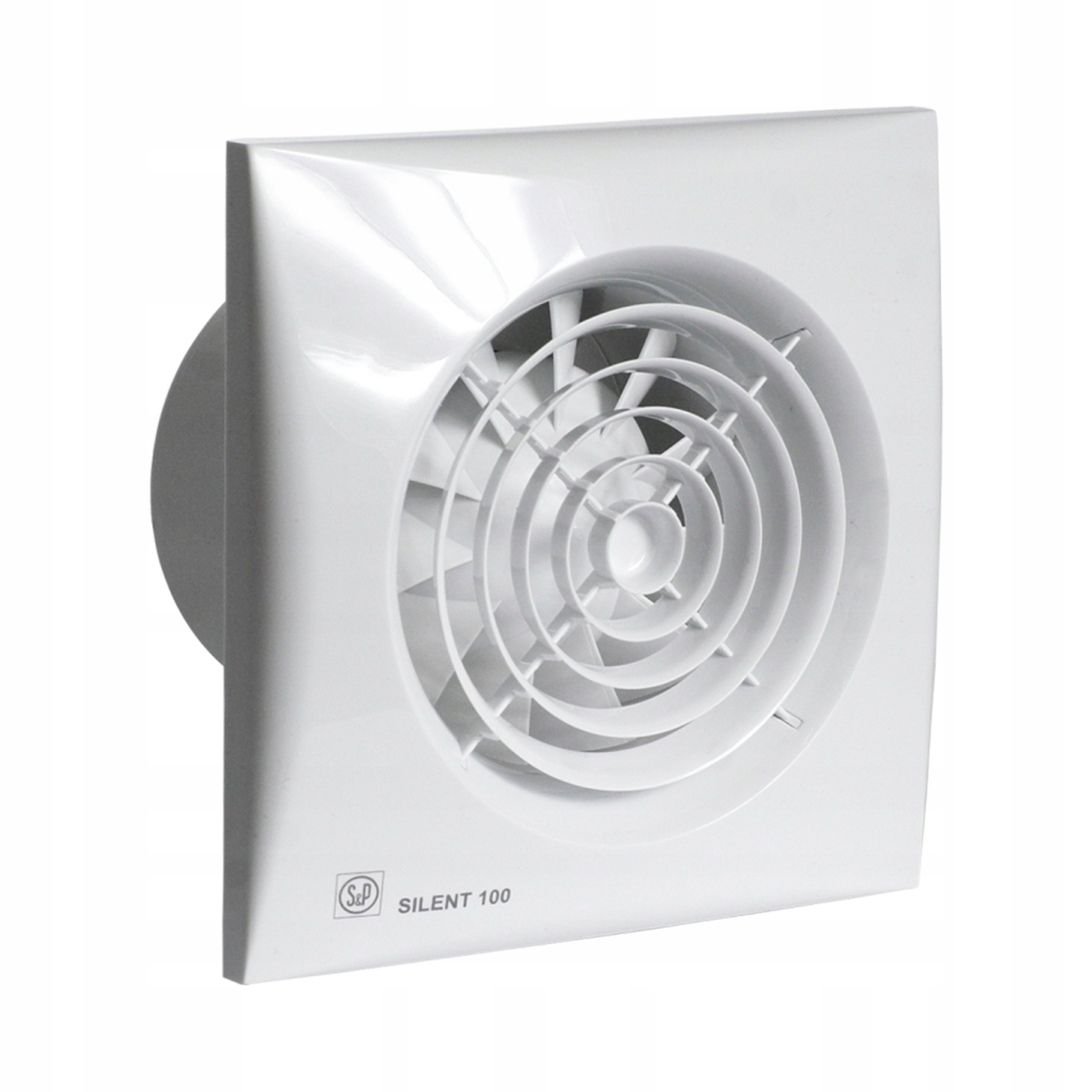 Ventilátor – Kúpeľňový ventilátor SILENT 100 CDZ S&P mlčí
