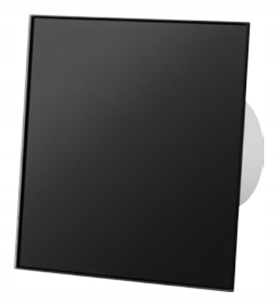 Ventilátor – Kúpelňový ventilátor dRim Ø 125 RMS Plexi Black