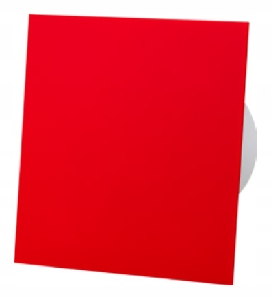 Ventilátor – Kúpelňový ventilátor dRim Ø 125 RMS Plexi Red