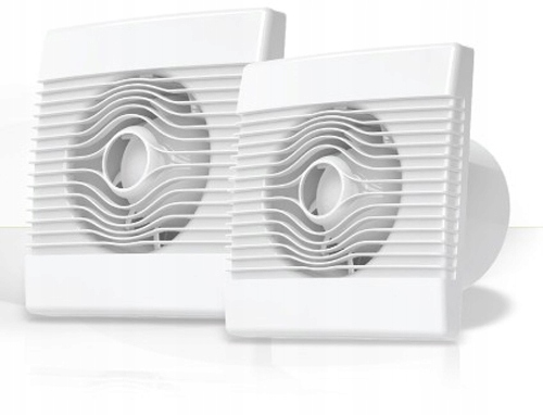 Ventilátor – Tichý ventilátor do kúpeľne pre domácnosť 100 mm časovač