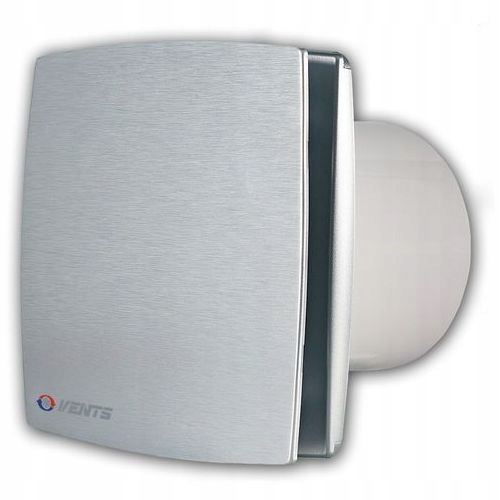 Ventilátor – Kúpeľňový ventilátor fi100 z brúseného hliníka