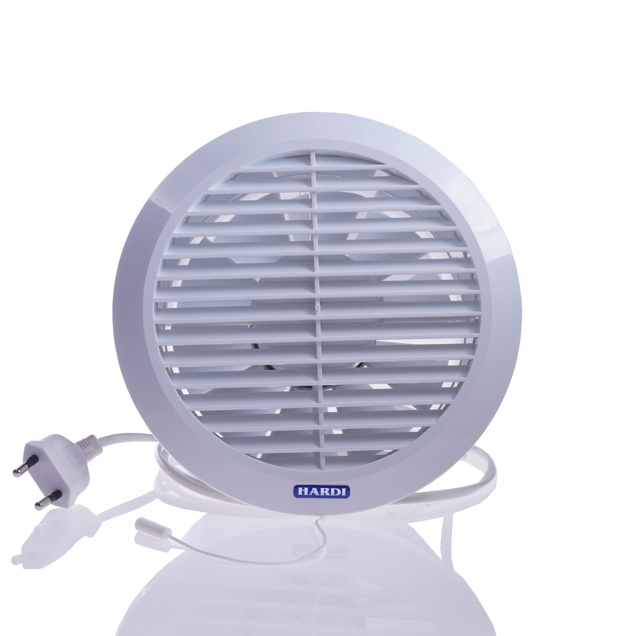 Ventilátor - Okrúhly ventilátor fi150 s káblom a šnúrkou 0011