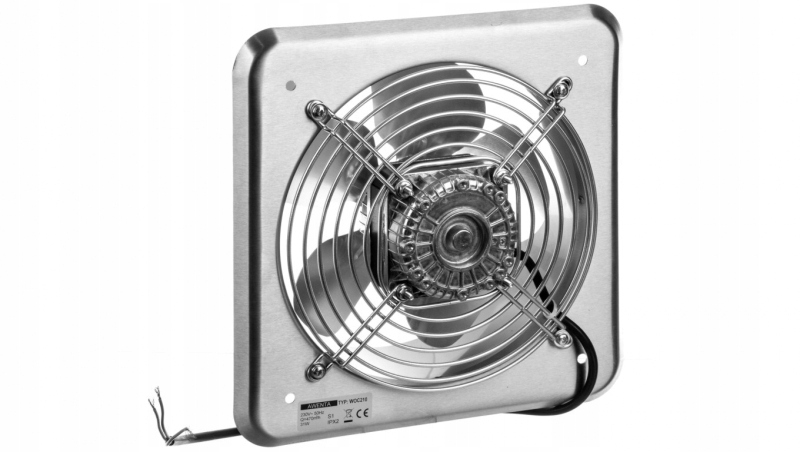 Ventilátor - Axiálny ventilátor fi 210 31W 470m3 / h 230V IP42