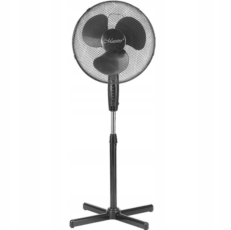 Ventilátor – Podlahový ventilátor MAESTRO MR-901 čierny