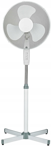 Ventilátor – Podlahový ventilátor STP ZF4009WL 40 W biely