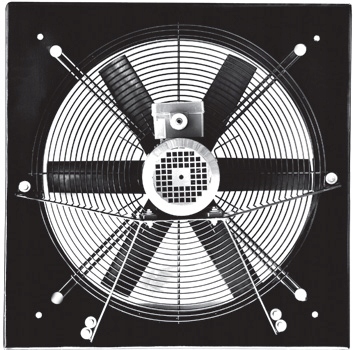 Ventilátor - Axiálny ventilátor odolný voči výbuchu 630 / R / 8-8 / 40/40