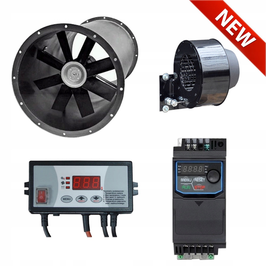 Priemyselný ventilátor – súprava automatickej rúry na pečenie
