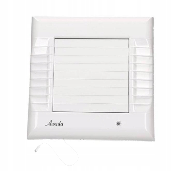 Ventilátor - Nástenný ventilátor Awenta A-MATIC WM100W so závierkou