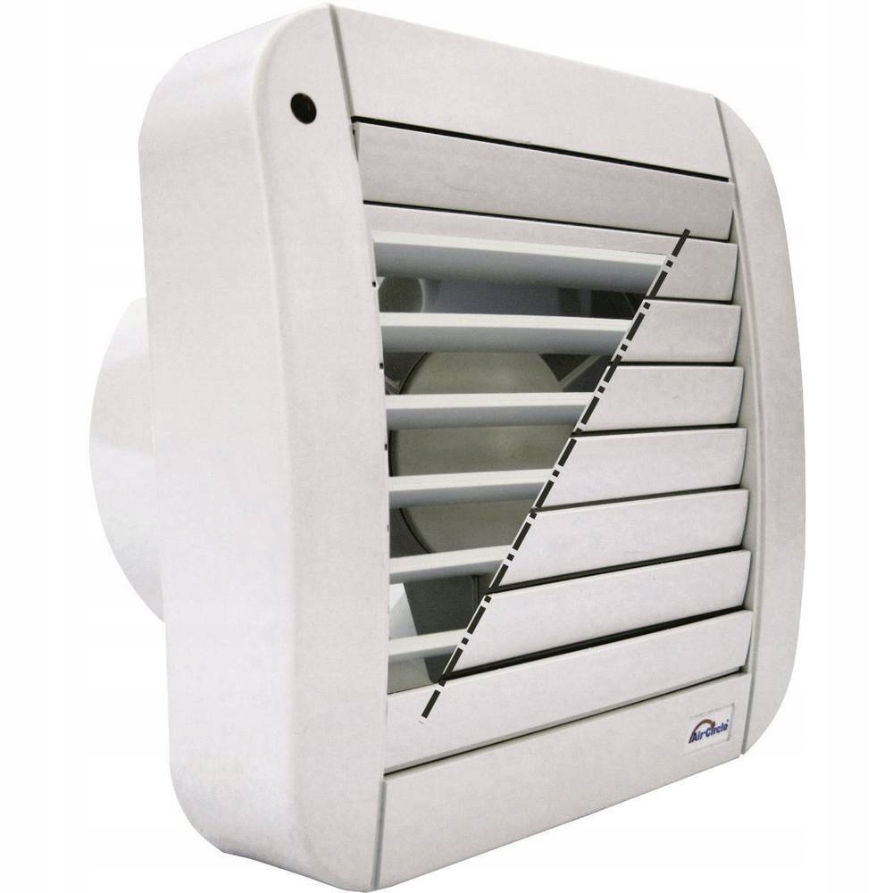 Ventilátor - Nástenný a stropný ventilátor Eco-matic, 125 mm