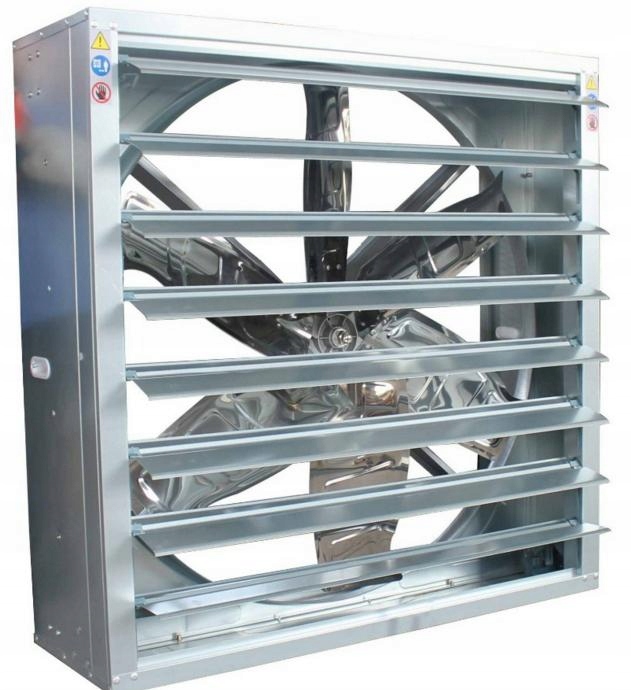 Ventilátor – Horný nástenný ventilátor 400 V, 800 × 800 × 400 mm