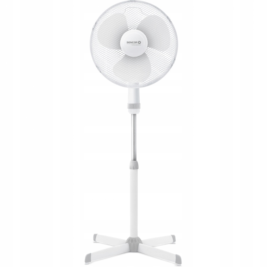 Ventilátor – 3-stupňový stojací ventilátor Sencor SFN 4047WH