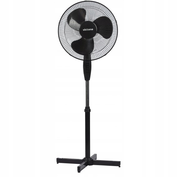 Ventilátor - Stojanový ventilátor 40W priemer 40cm čierny