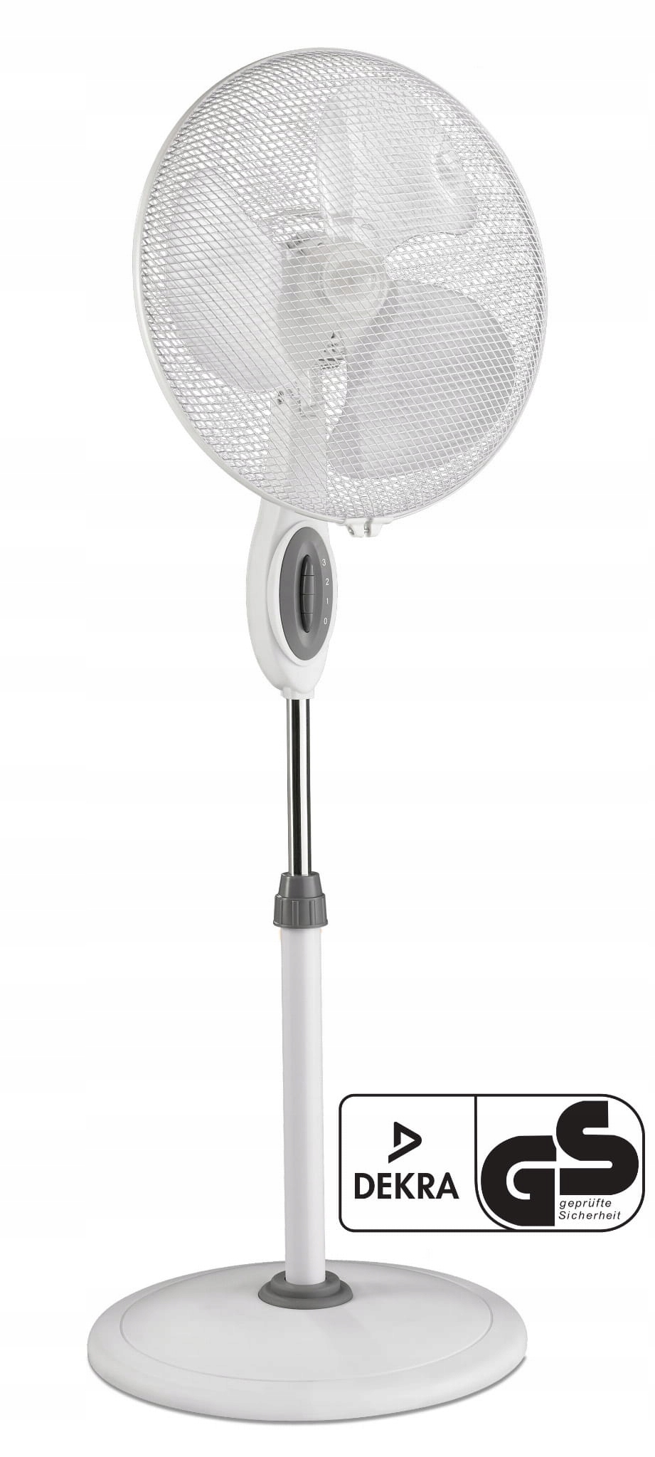 Ventilátor - Stojanový ventilátor CASA FAN Chrt biely 50W
