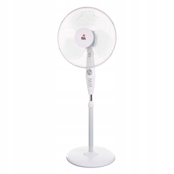 Grupo FM P40 45W stolný ventilátor Biela