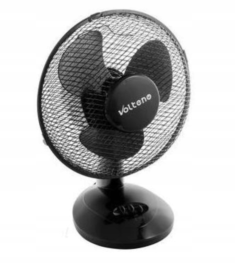 Vetracia mriežka - Stolový ventilátor VO0021 23cm 21W čierny Volteno